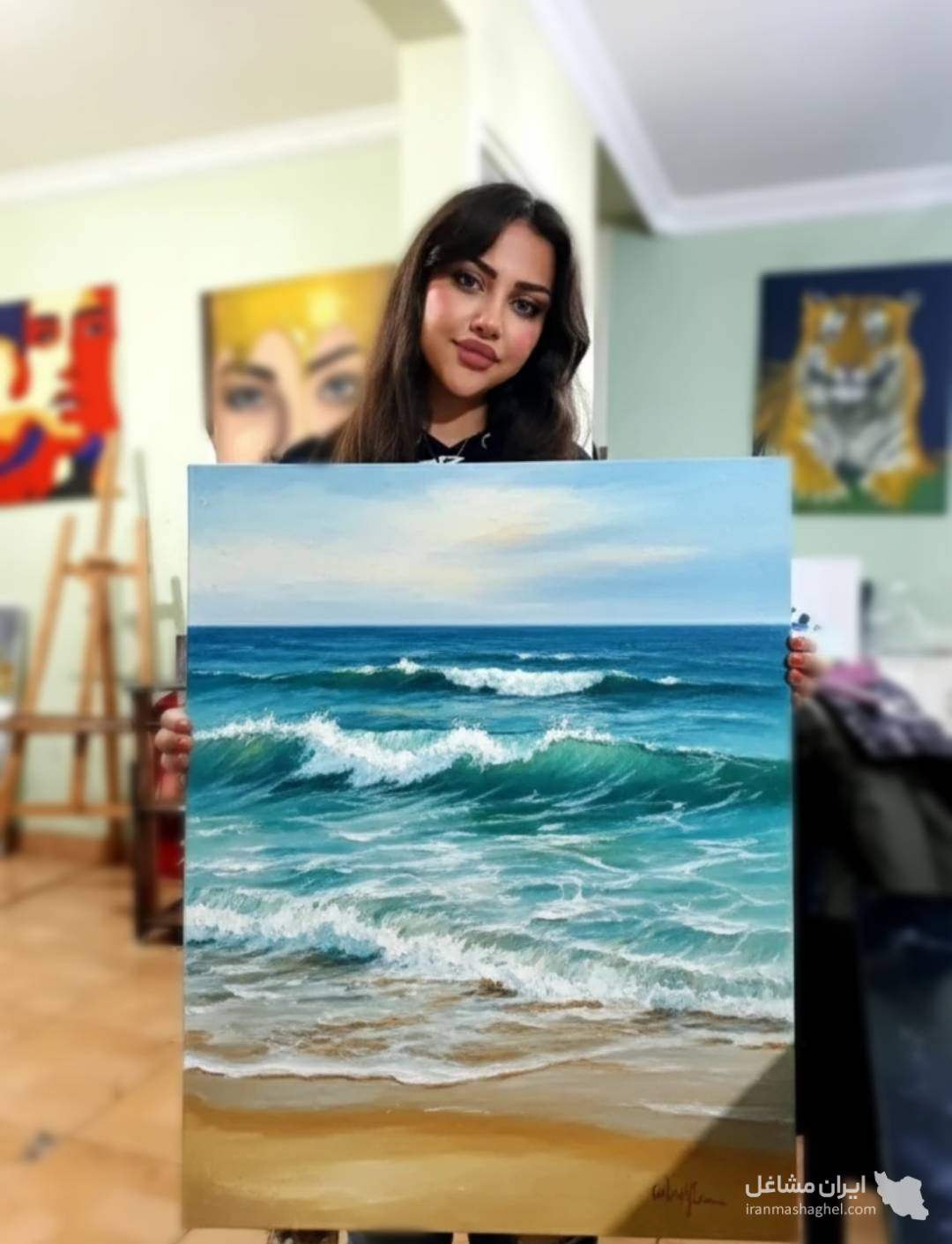 آموزش تخصصی نقاشی راجی خواه در ارومیه