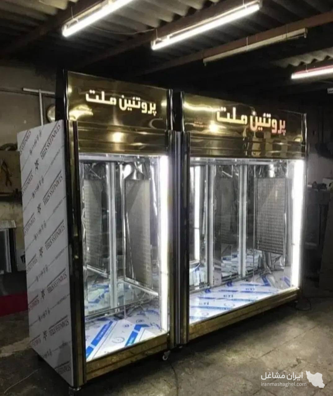 تولید و فروش یخچال ایستاده فروشگاهی و صنعتی کولاک سرما در کرج