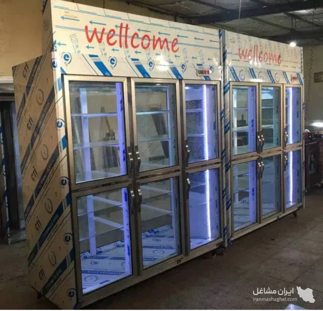 تولید و فروش یخچال ایستاده فروشگاهی و صنعتی کولاک سرما در کرج