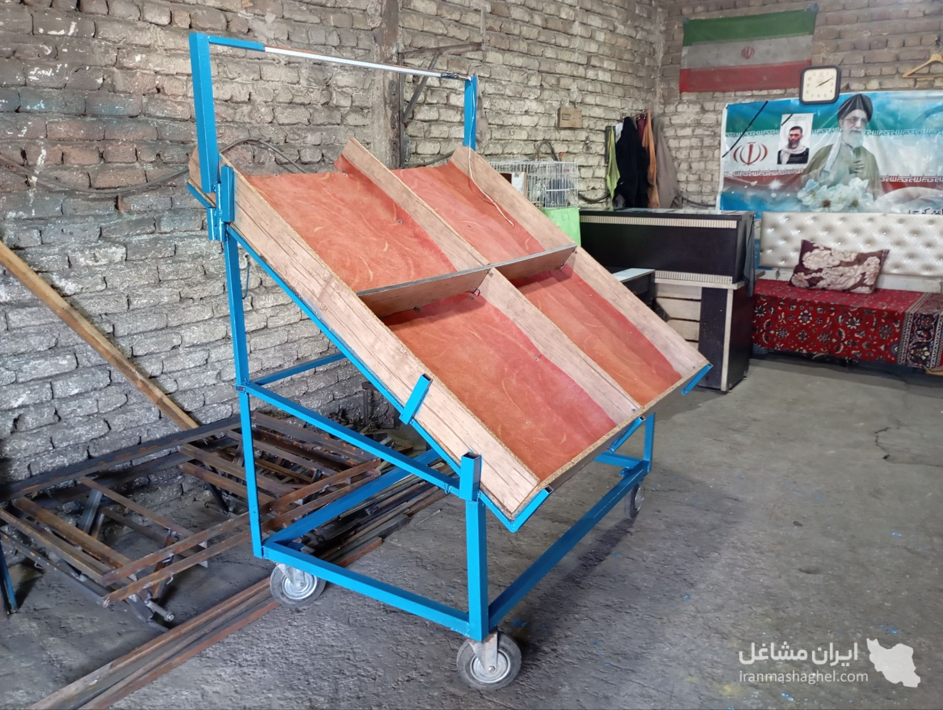 ساخت و فروش چرخ های دستی و باربری افلاکی در صفادشت