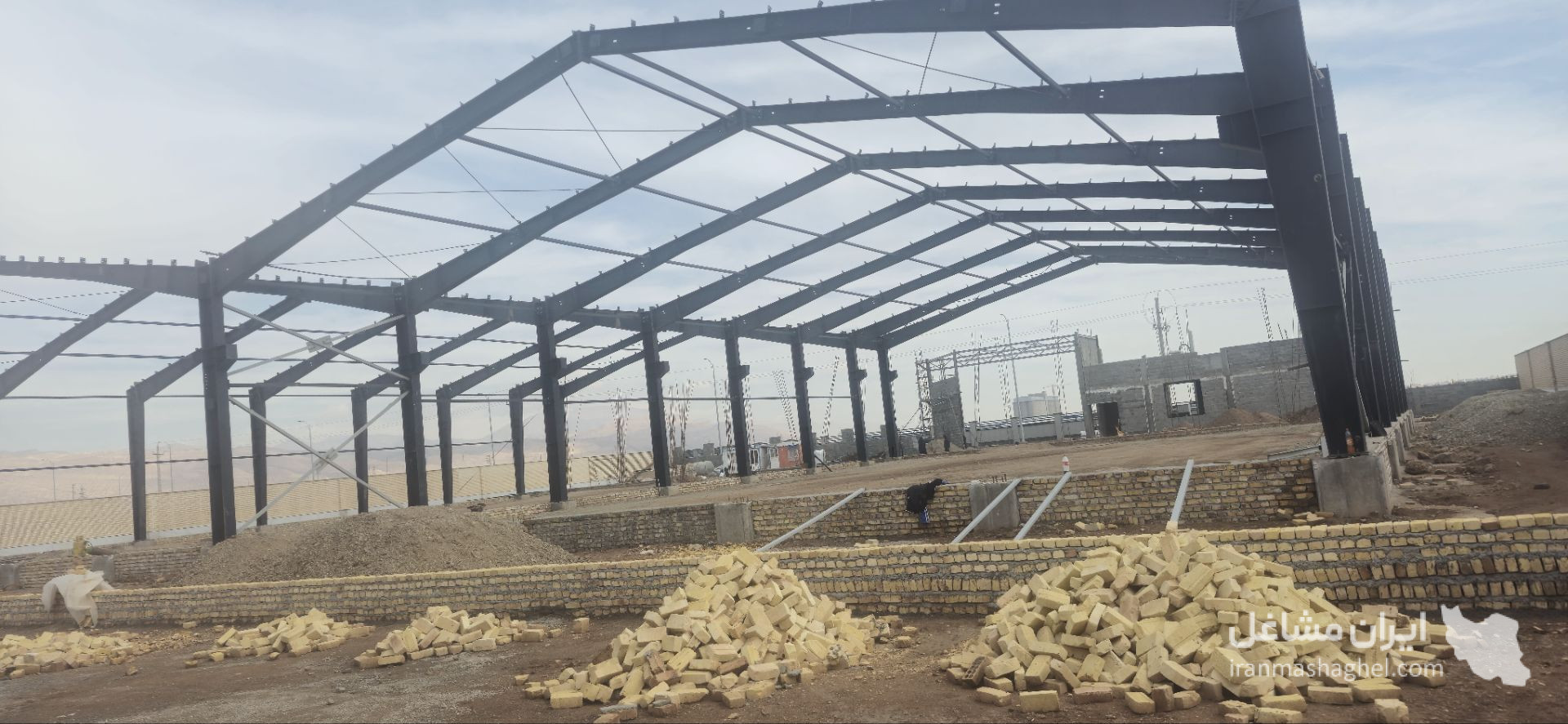 ساخت سوله اسکان فلز به مدیریت آقای دوستی در تهران