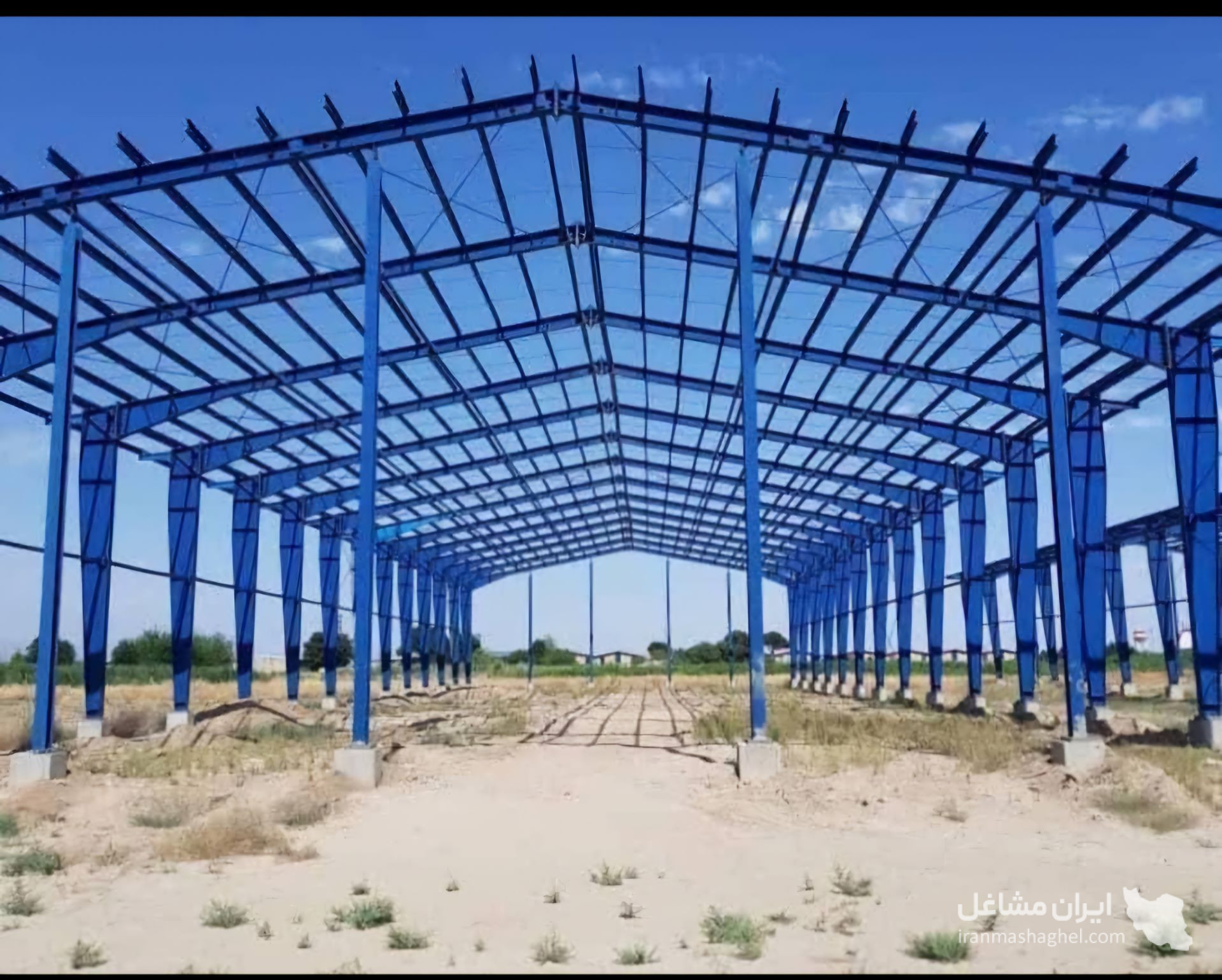 ساخت سوله اسکان فلز به مدیریت آقای دوستی در تهران