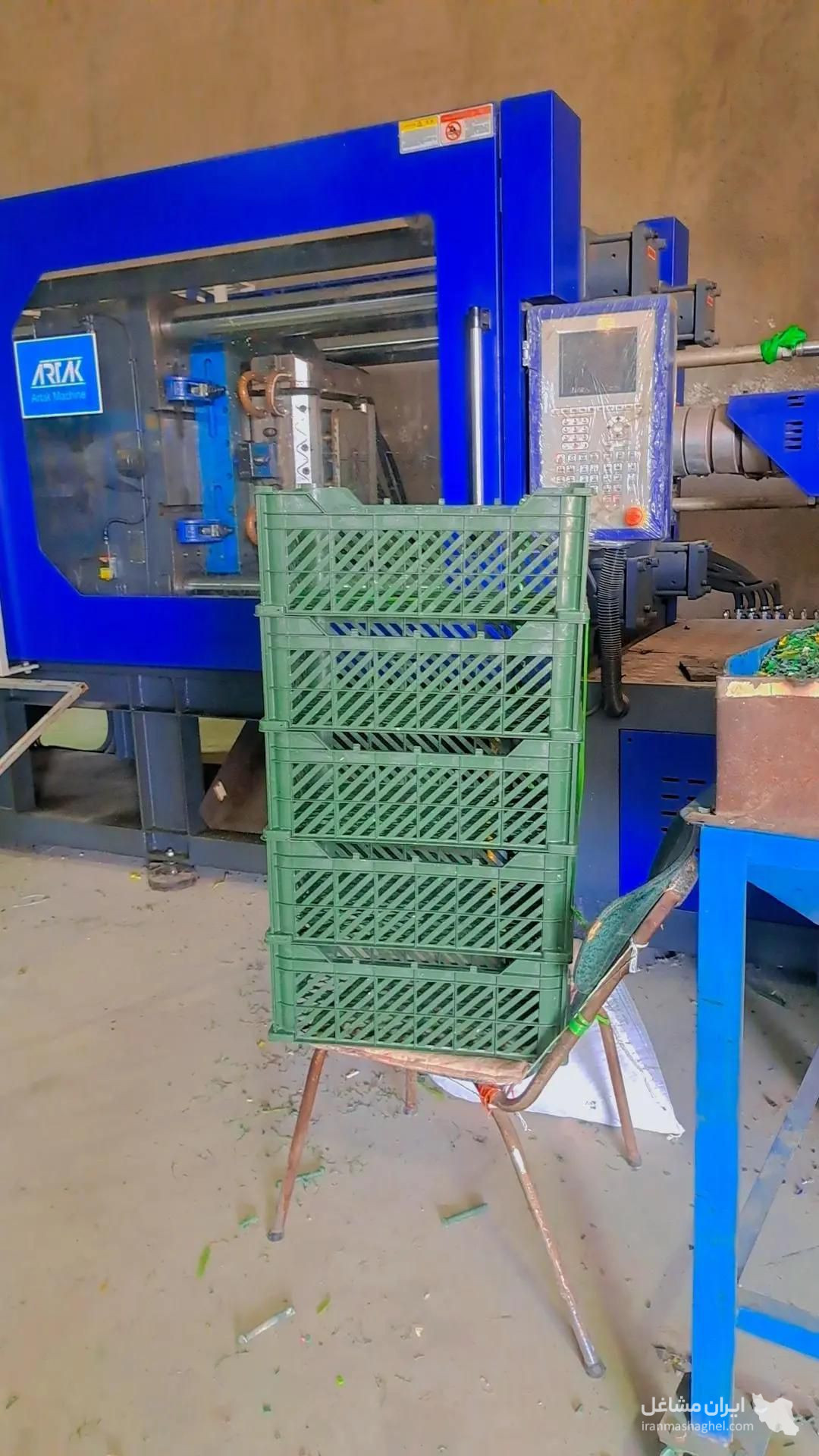 کارخانه سبدسازی تک پلاست در مراغه