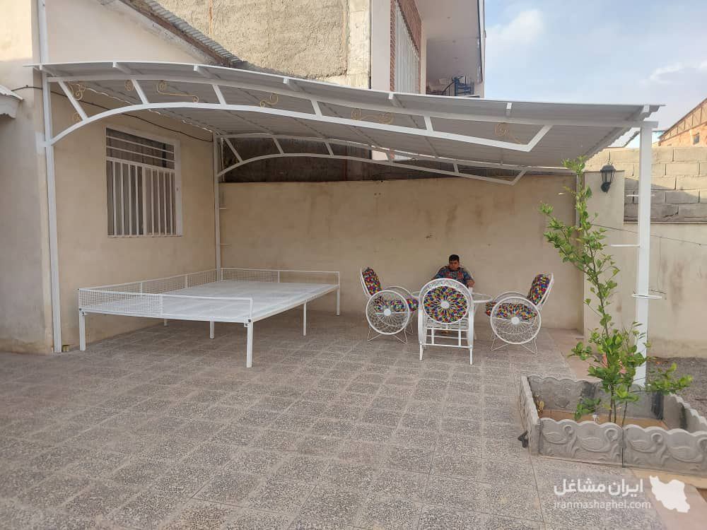 اجرا نصب سایبان و فروش ورق upvc آبجر در رفسنجان کرمان
