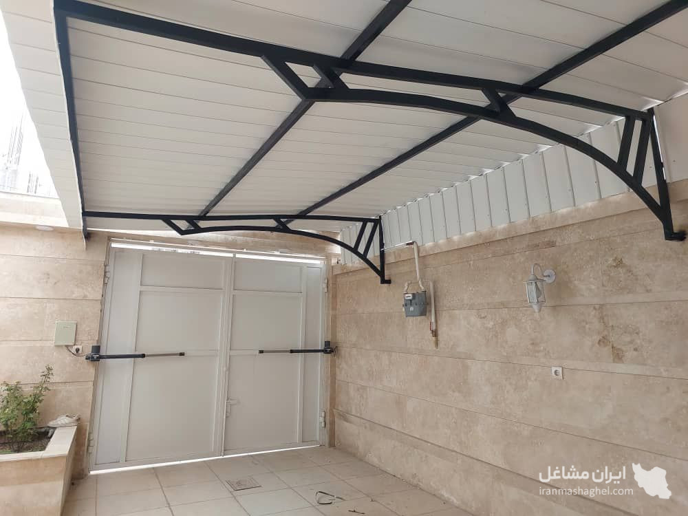اجرا نصب سایبان و فروش ورق upvc آبجر در رفسنجان کرمان