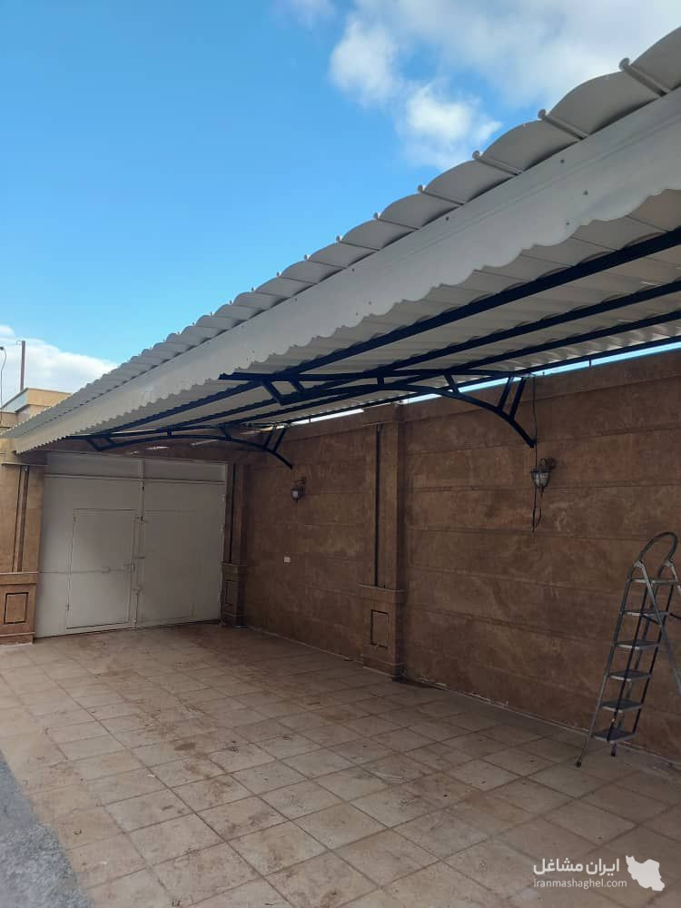 اجرا نصب سایبان و فروش ورق upvc آبجر در رفسنجان کرمان