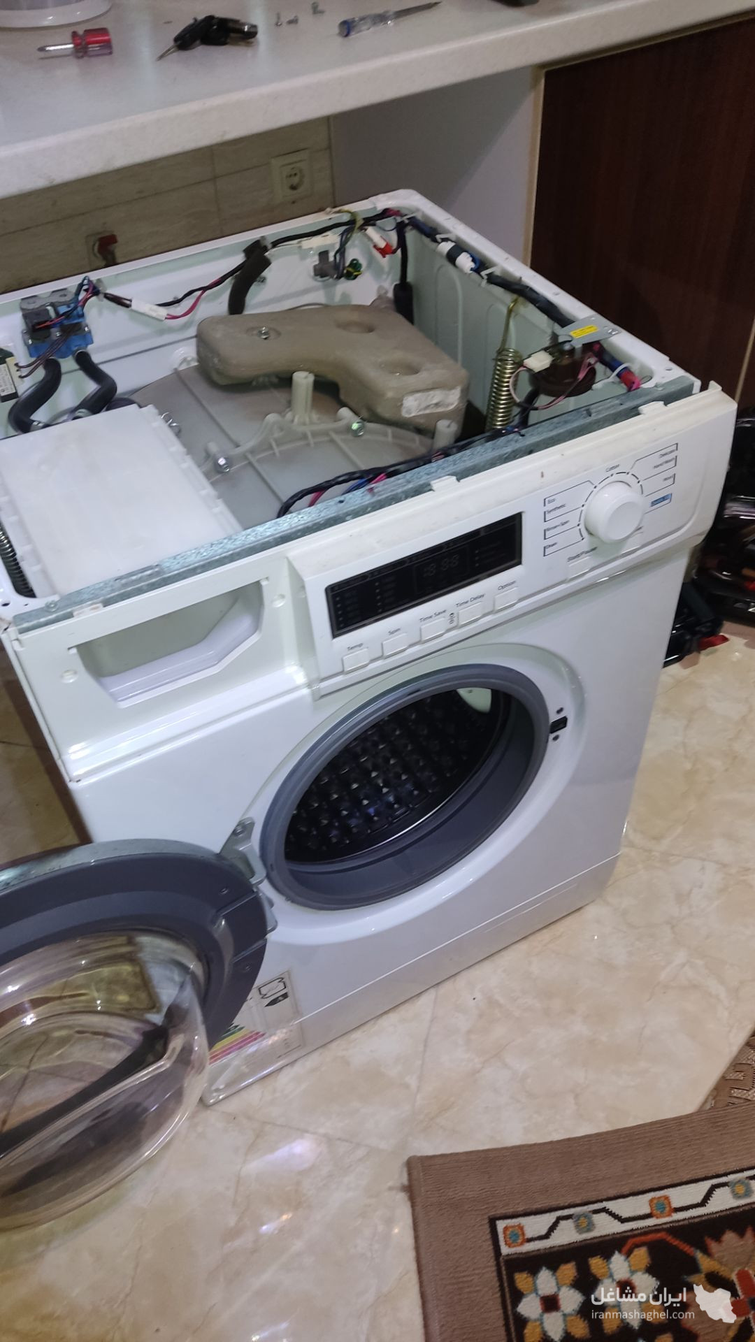 تعمیرات تخصصی ماشین لباسشویی حسینی نژاد در رشت