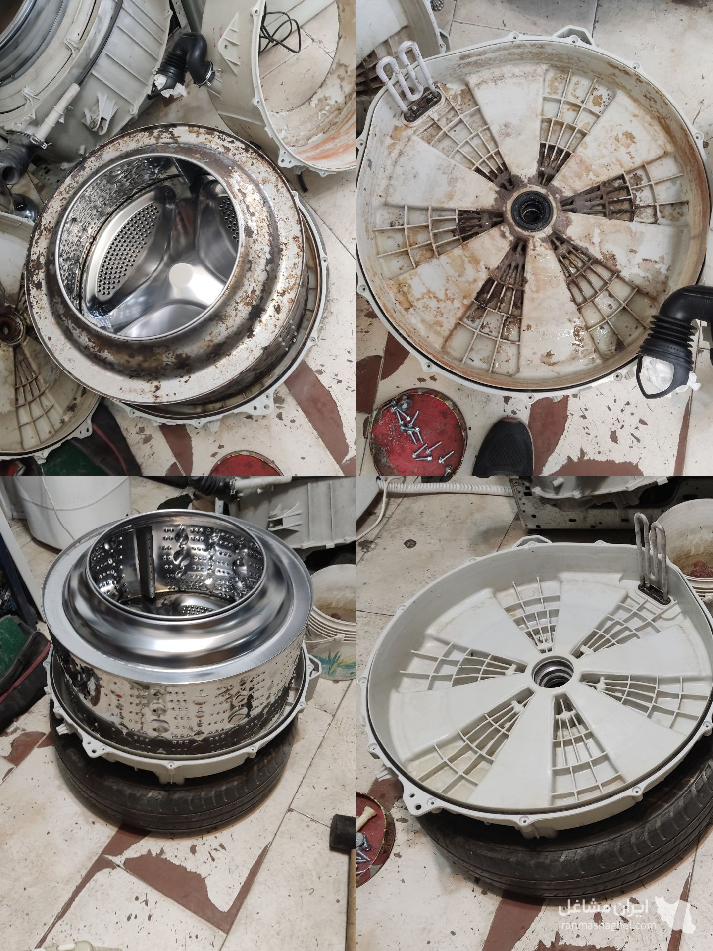 تعمیرات تخصصی ماشین لباسشویی حسینی نژاد در رشت