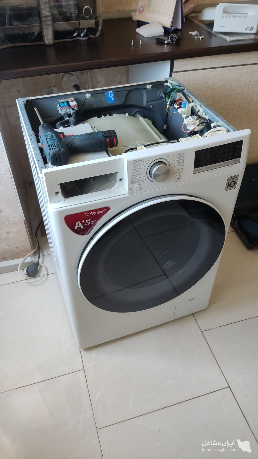 تعمیرات تخصصی ماشین لباسشویی حسینی نژاد در رشت