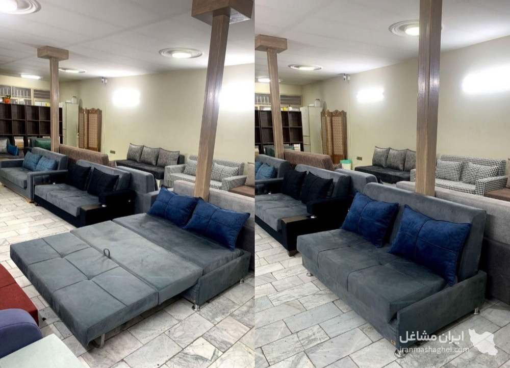 تولید مبل تختخواب شو بهرامیان در اصفهان