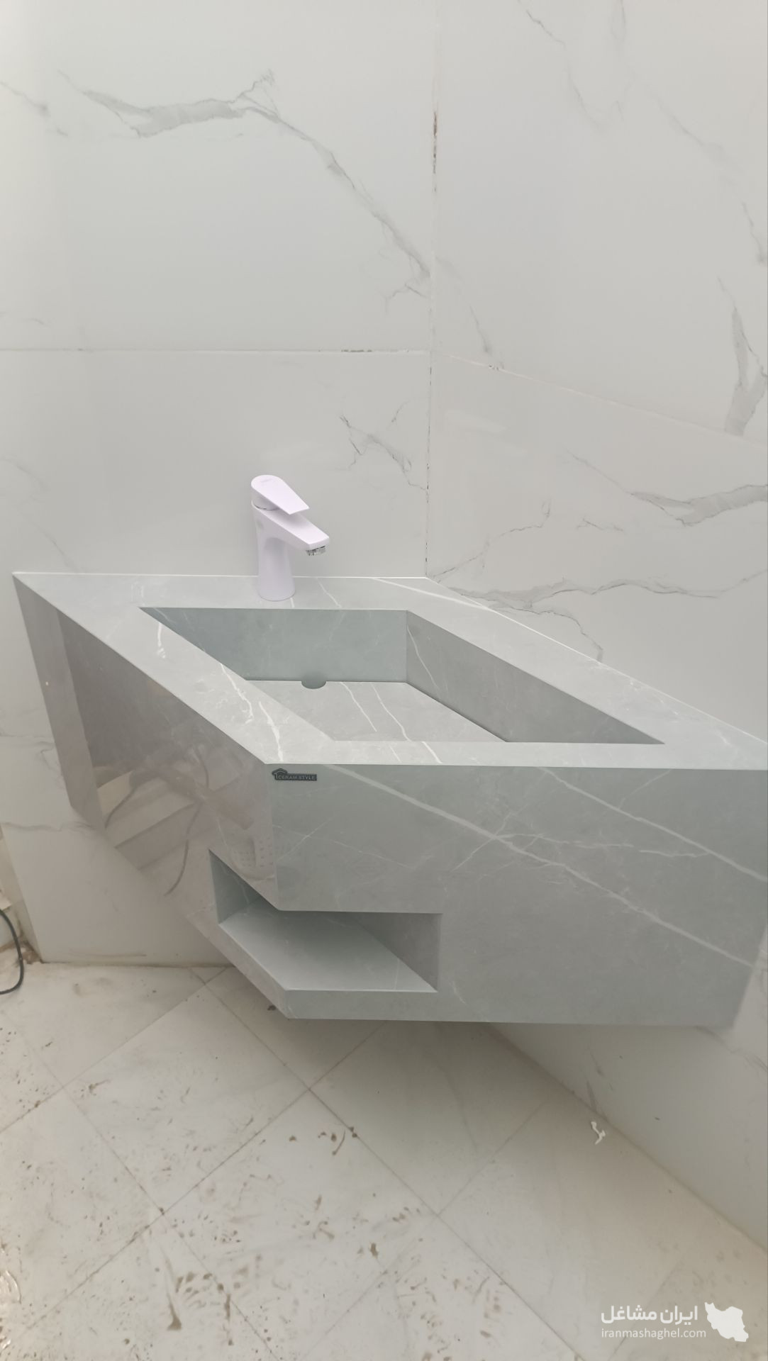 تولید روشویی سرامیکی CERAMSTYLE بهزاد در اردبیل