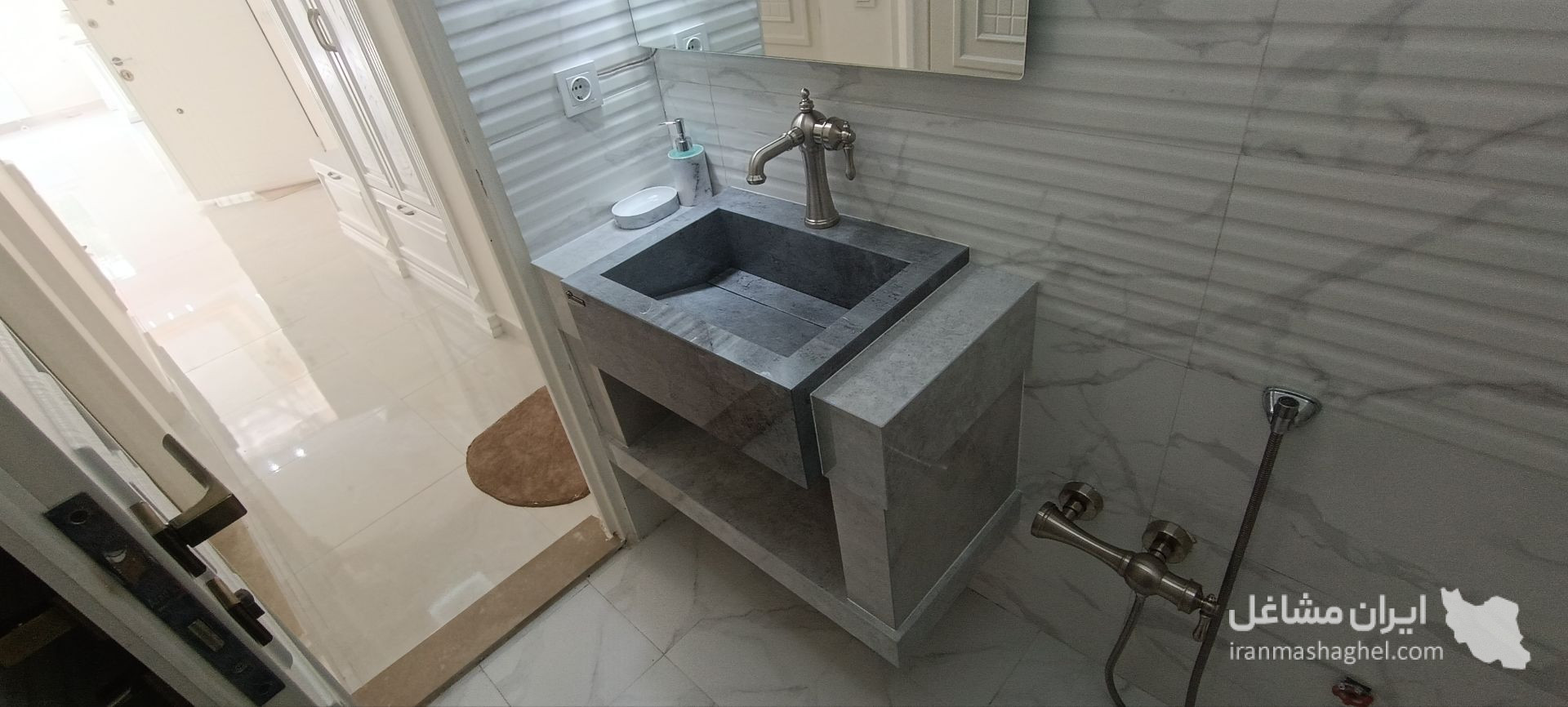 تولید روشویی سرامیکی CERAMSTYLE بهزاد در اردبیل