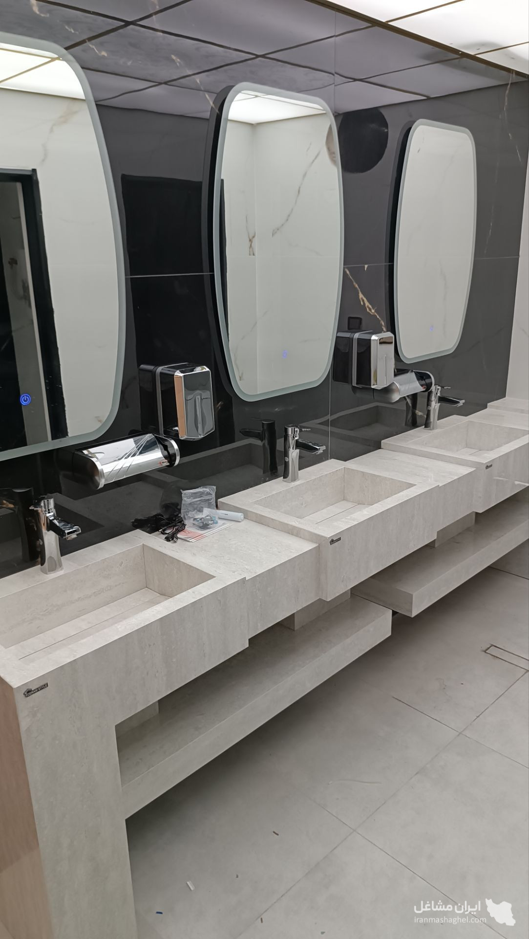 تولید روشویی سرامیکی CERAMSTYLE بهزاد در اردبیل