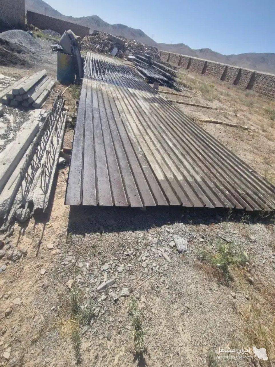 کارخانه تولید فروش تیرچه صنعتی بتنی استاندارد آنوش سازه آراد در اراک