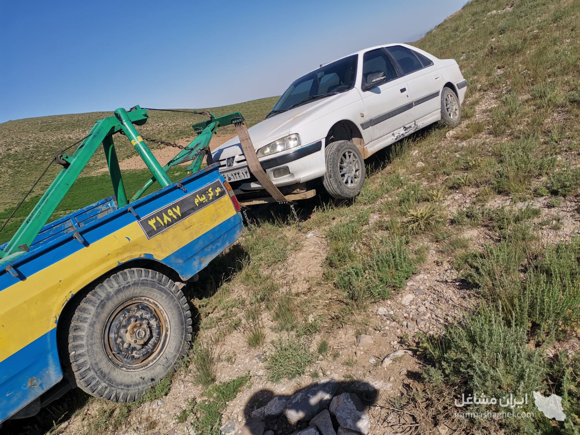 امداد خودرو و یدک‌ کش امید دولتی در چناران