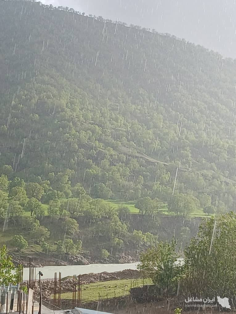اقامتگاه شیرزن بختیاری در گزستان کوهرنگ
