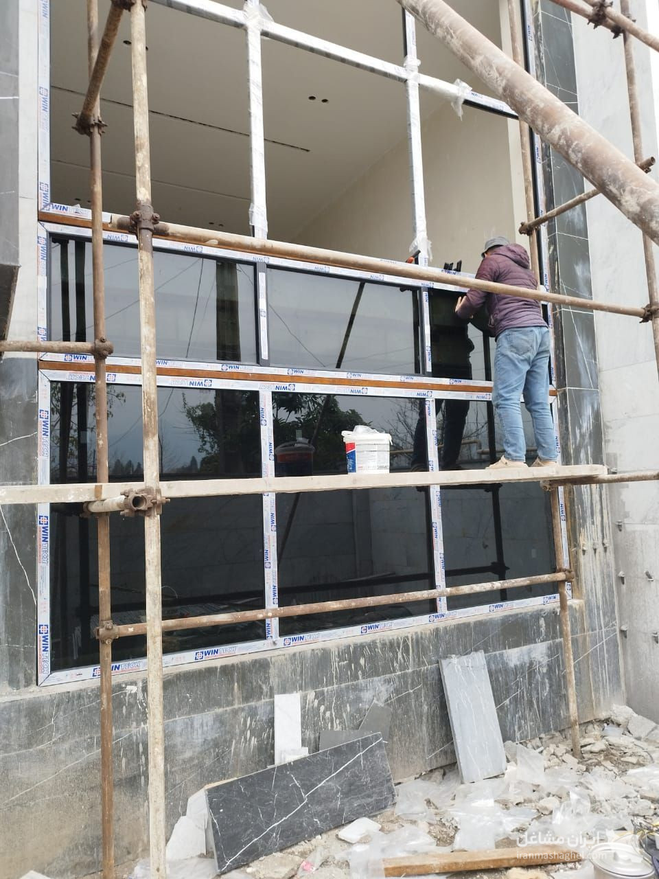 تولید کننده پنجره های دوجداره upvc و آلومینیوم اصدقی در سلمانشهر