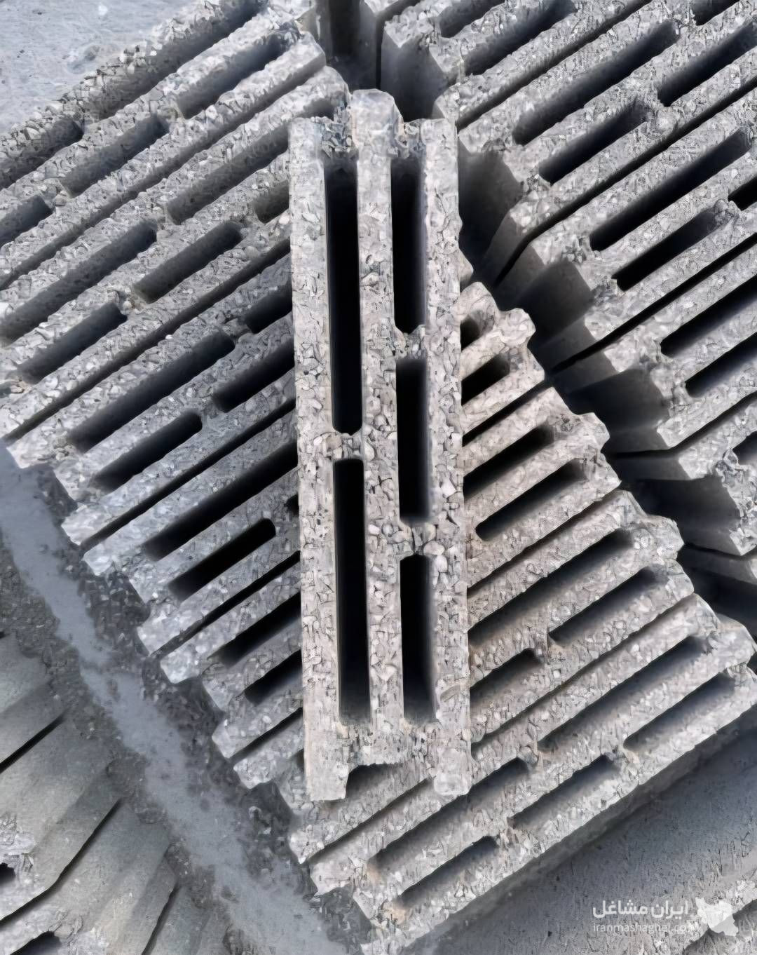 تولید و فروش عمده بلوک سقفی و دیواری هلدینگ نعمتی در نوشهر