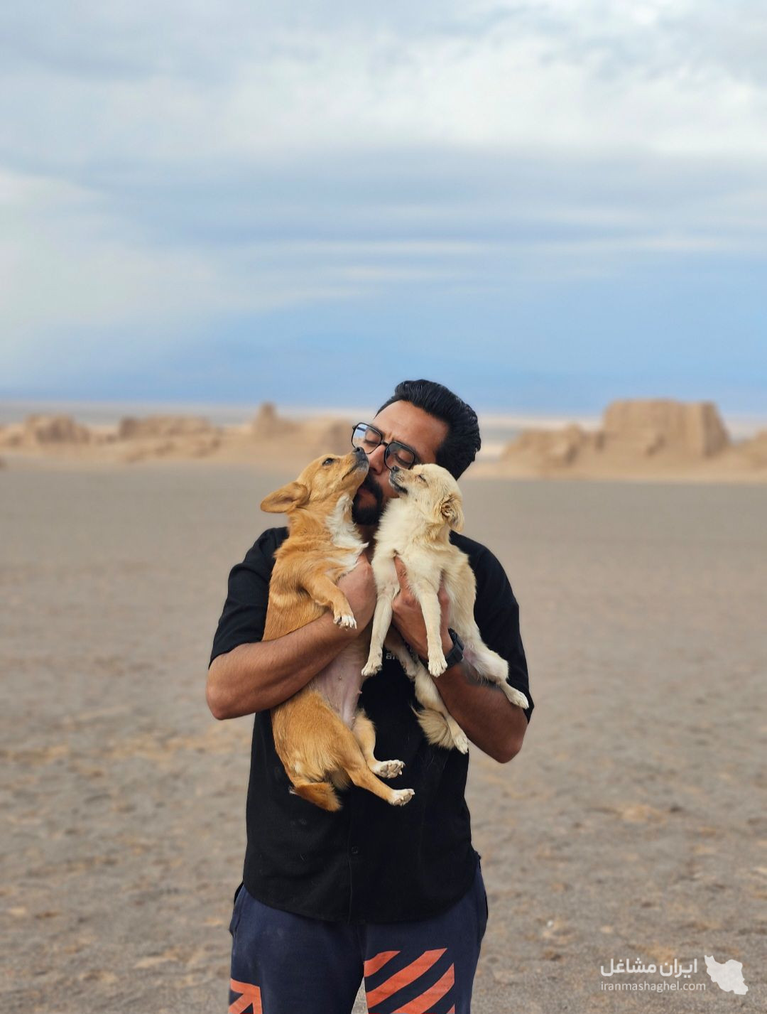 مربی تربیت سگ محمد داور در رفسنجان