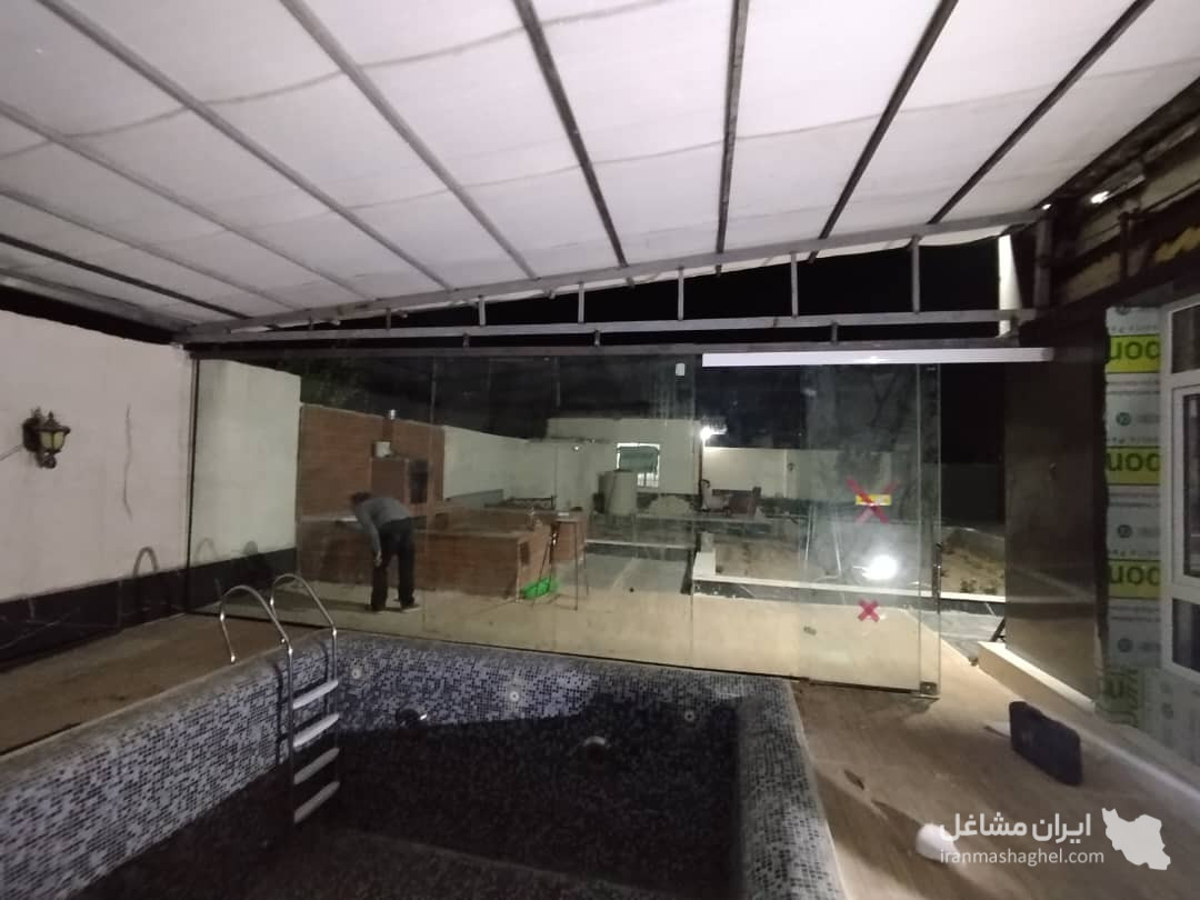 خرید و فروش شیشه سکوریت دست دوم الماس گلس عسگری در اسلامشهر