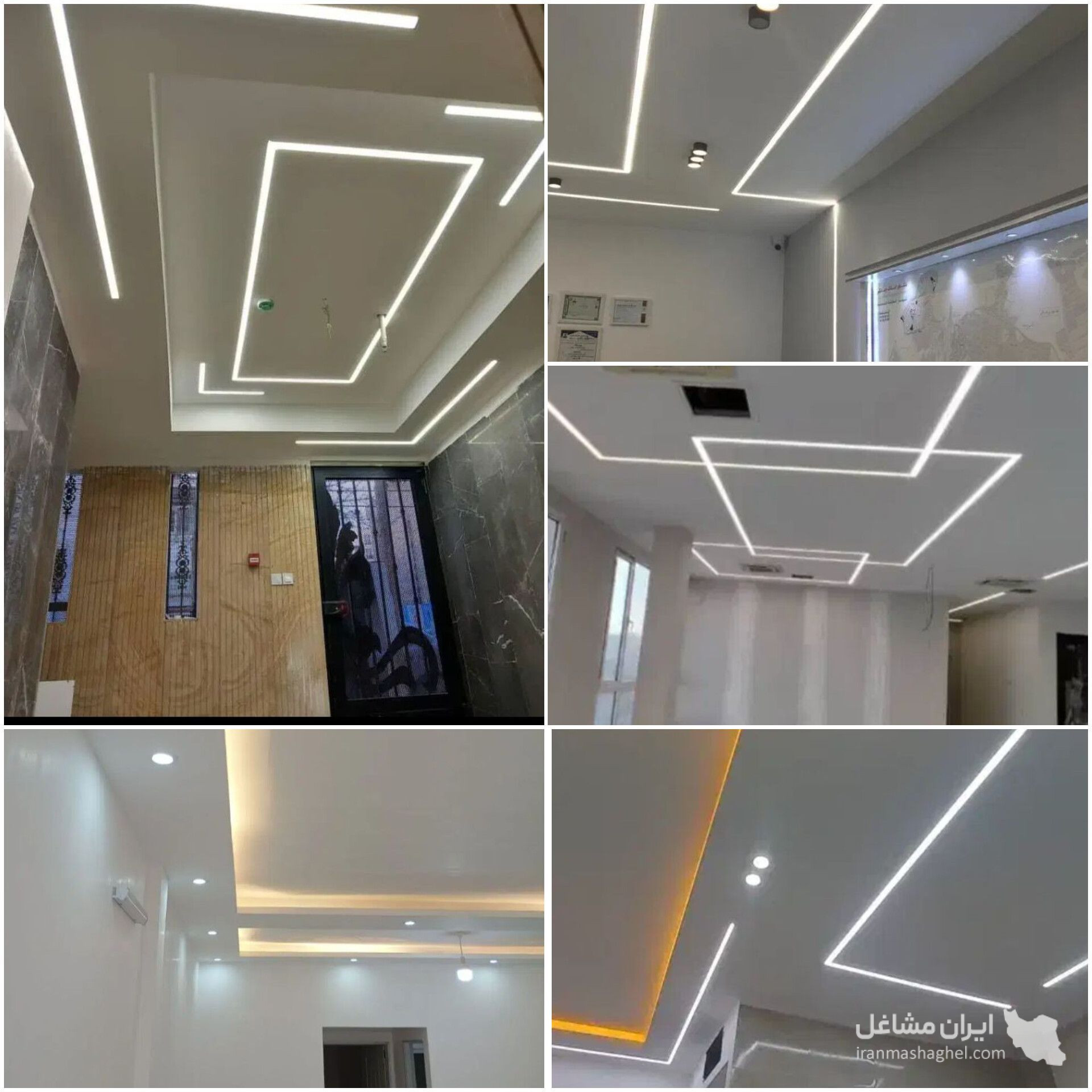 طراحی و اجرای کناف و دکوراسیون داخلی نامدار در کرمان