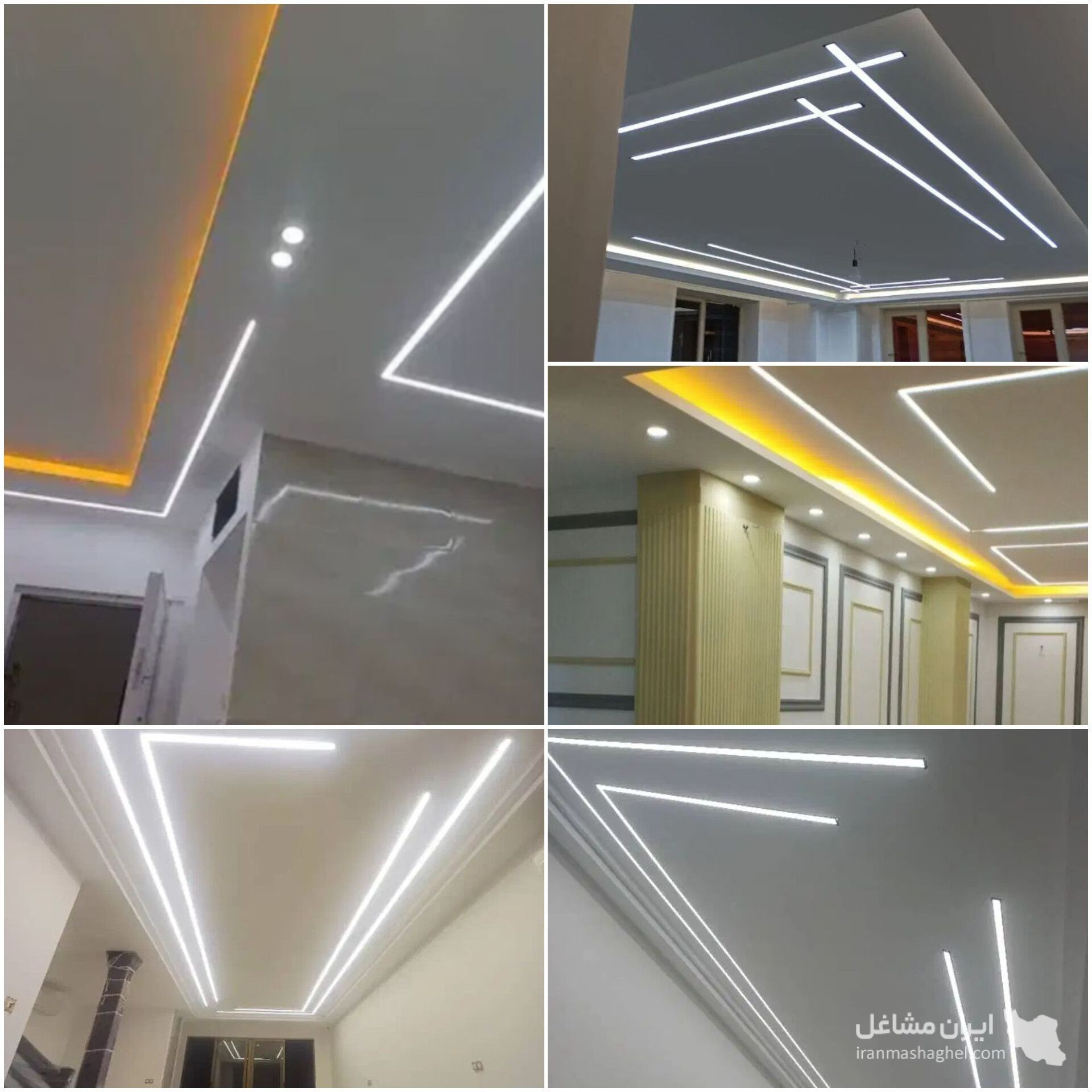 طراحی و اجرای کناف و دکوراسیون داخلی نامدار در کرمان