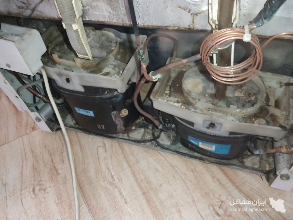 تعمیر یخچال و ساید بای سایدسرویس فایندر مهندس حسن زاده در ساری