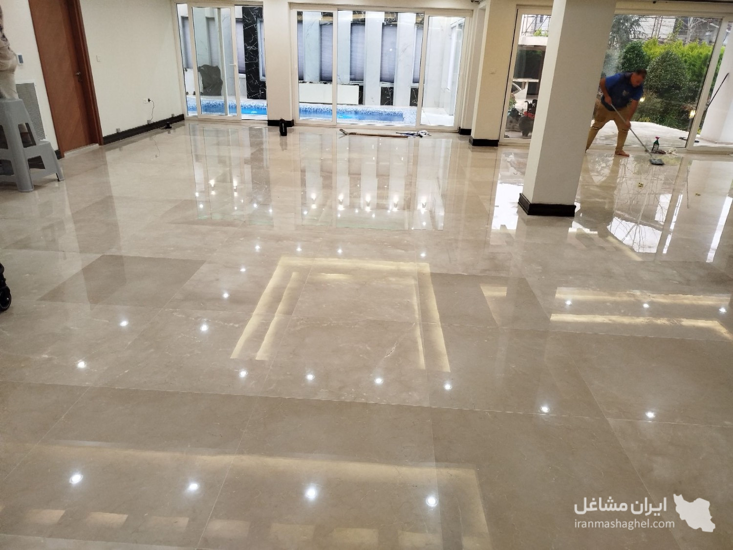 کفسابی و سنگسابی فوق تخصصی جلا به مدیریت مهندس گیلانی در محمودآباد
