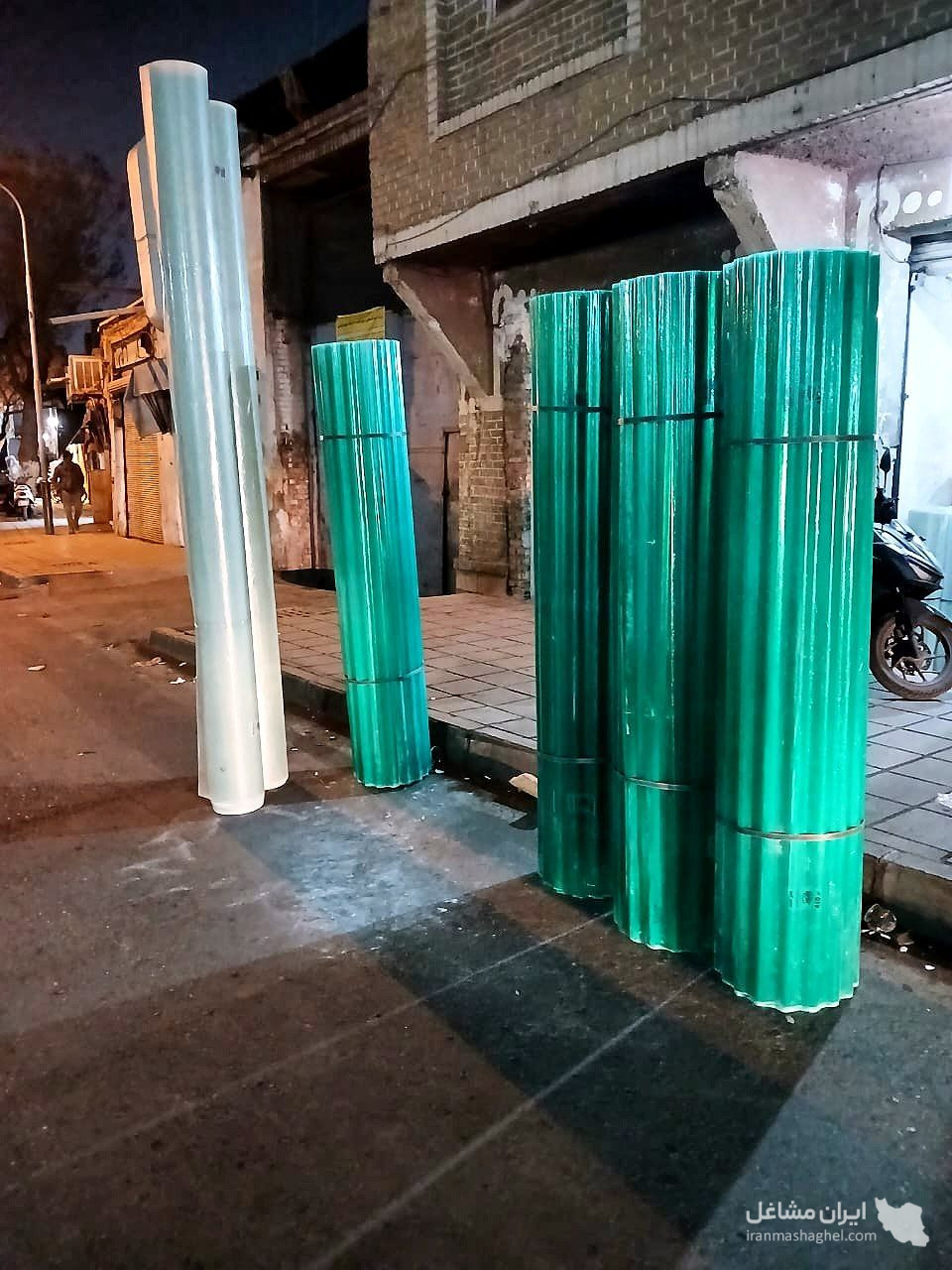 فروش ایرانیت و پلی کربنات طلق برادران برقی در شرق تهران