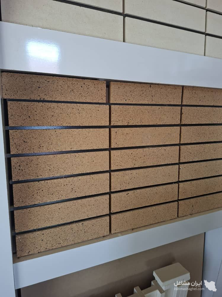 فروش آجر نما سفید شاموتی حسن احمدی در اصفهان
