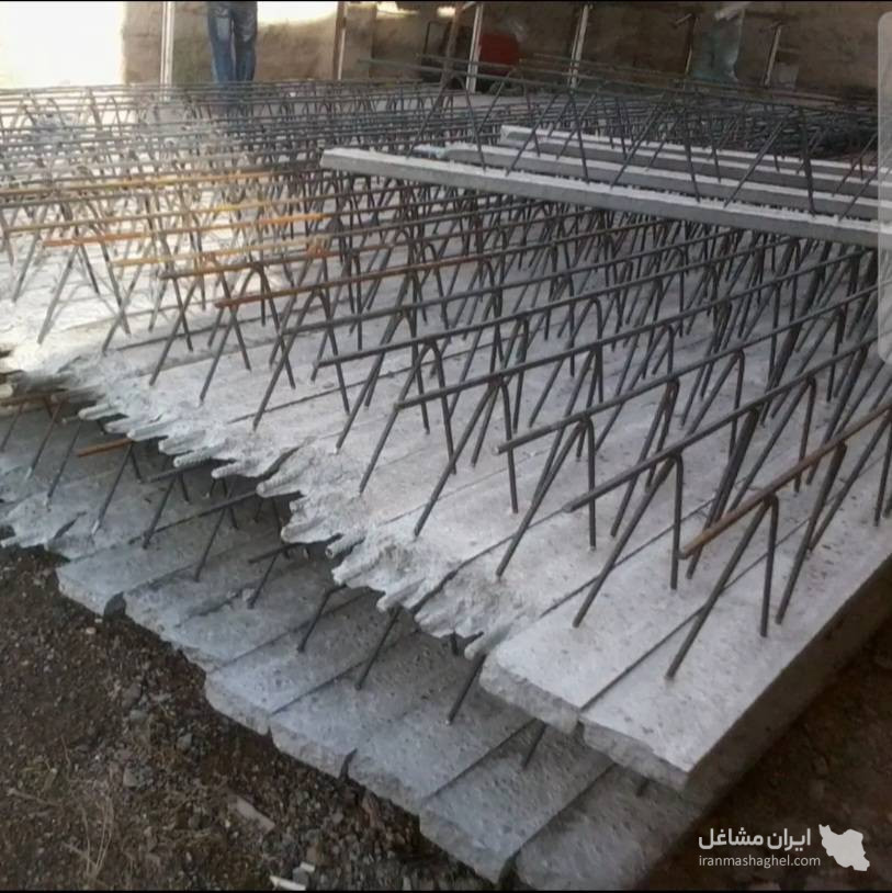 تولید و فروش تیرچه بتنی صنعتی و دستی ورتا در زاهدان