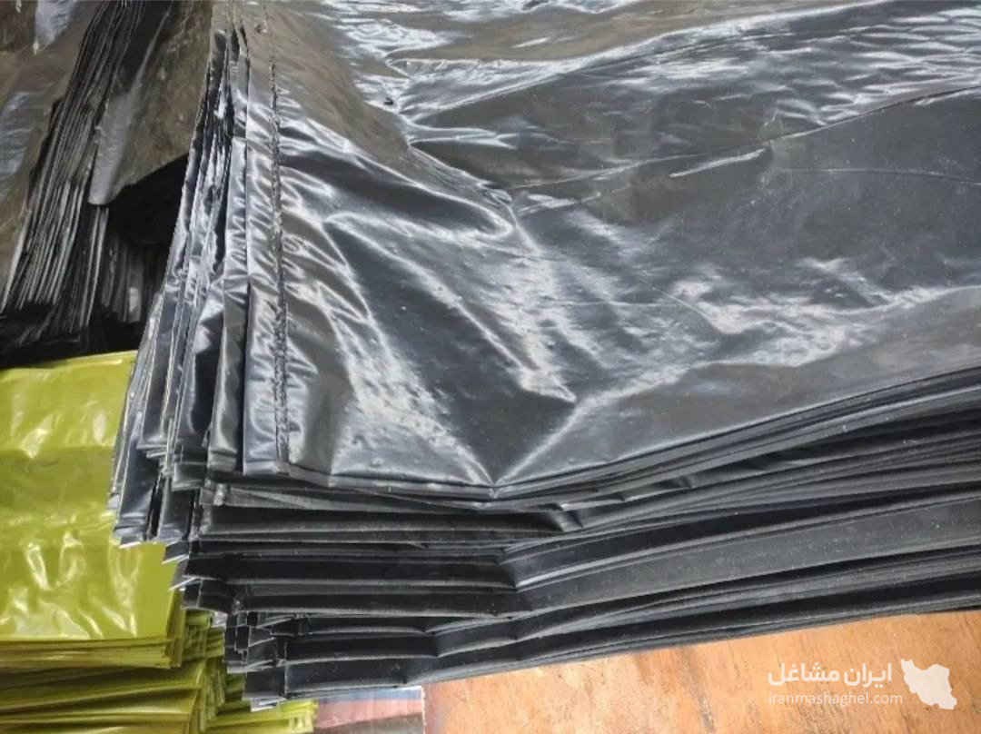 تولید و فروش کیسه زباله و نایلون رنگی کیانا پلاست در دزفول