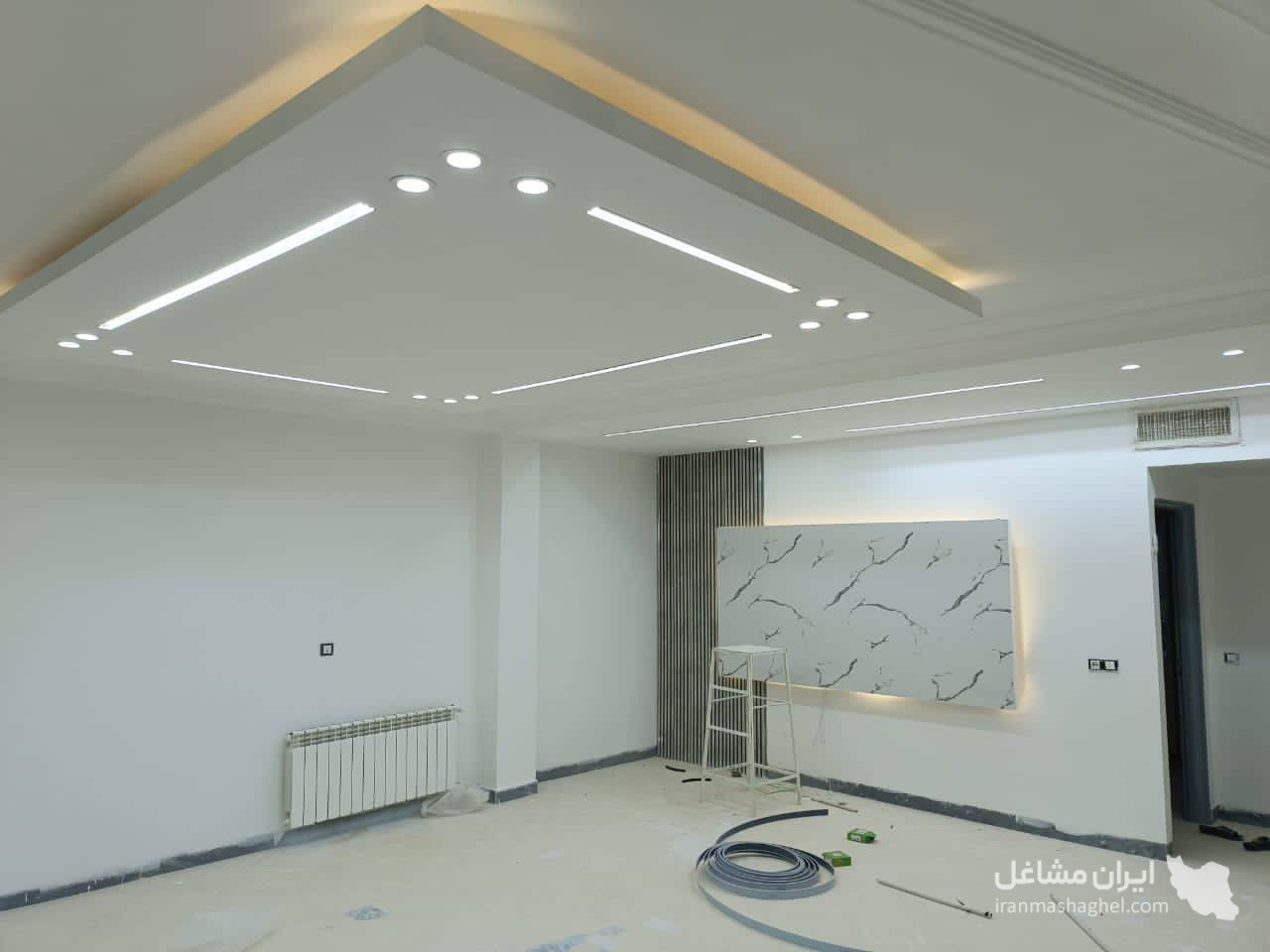 طراحی و اجرای کناف و دکوراسیون داخلی نامدار در کرمان