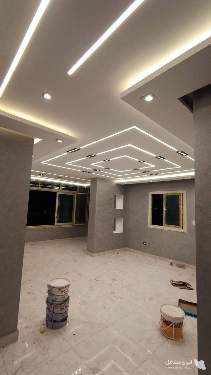 طراحی و اجرای کناف و دکوراسیون داخلی نامدار در کرمان