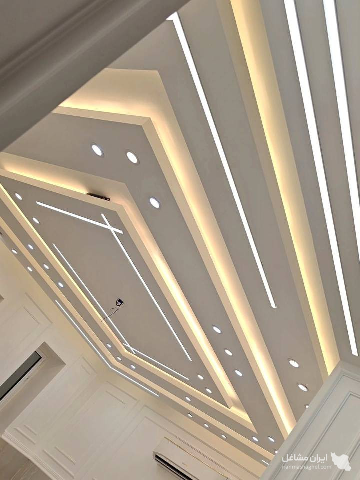 طراحی و اجرای کناف و دکوراسیون داخلی نامدار در کرمان