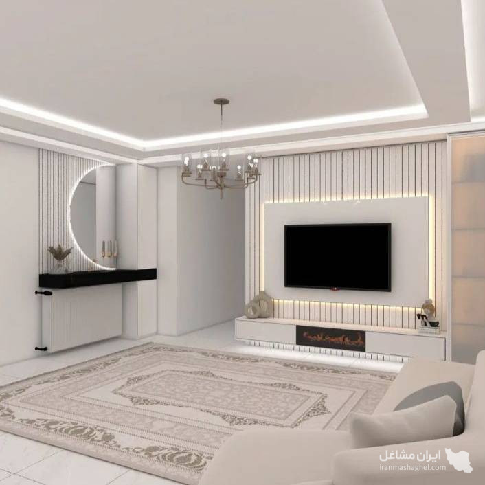 طراحی و اجرای کناف و دکوراسیون داخلی نامدار در کرمان
