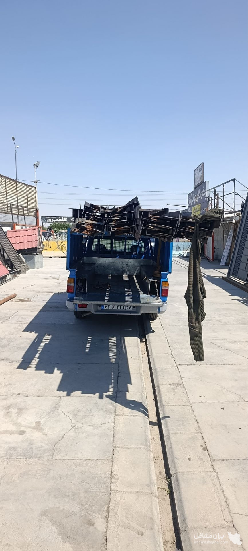 ساخت و فروش درب و پنجره آهنی باغی اکبری در شهریار