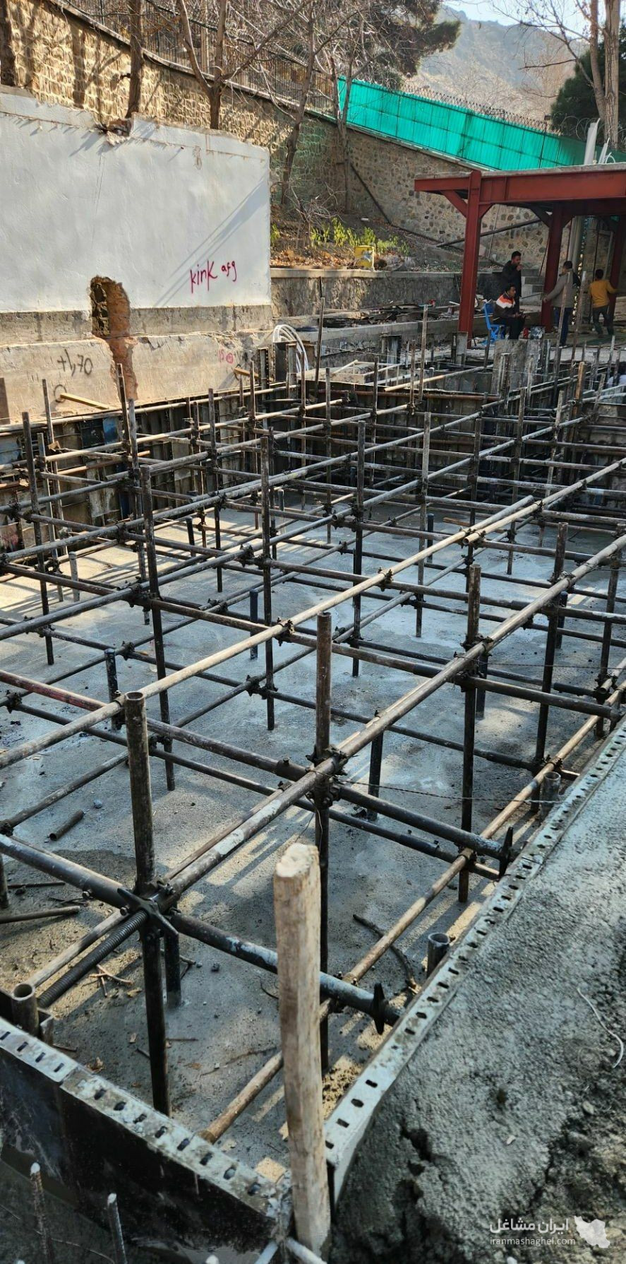 داربست فلزی علی در شهریار