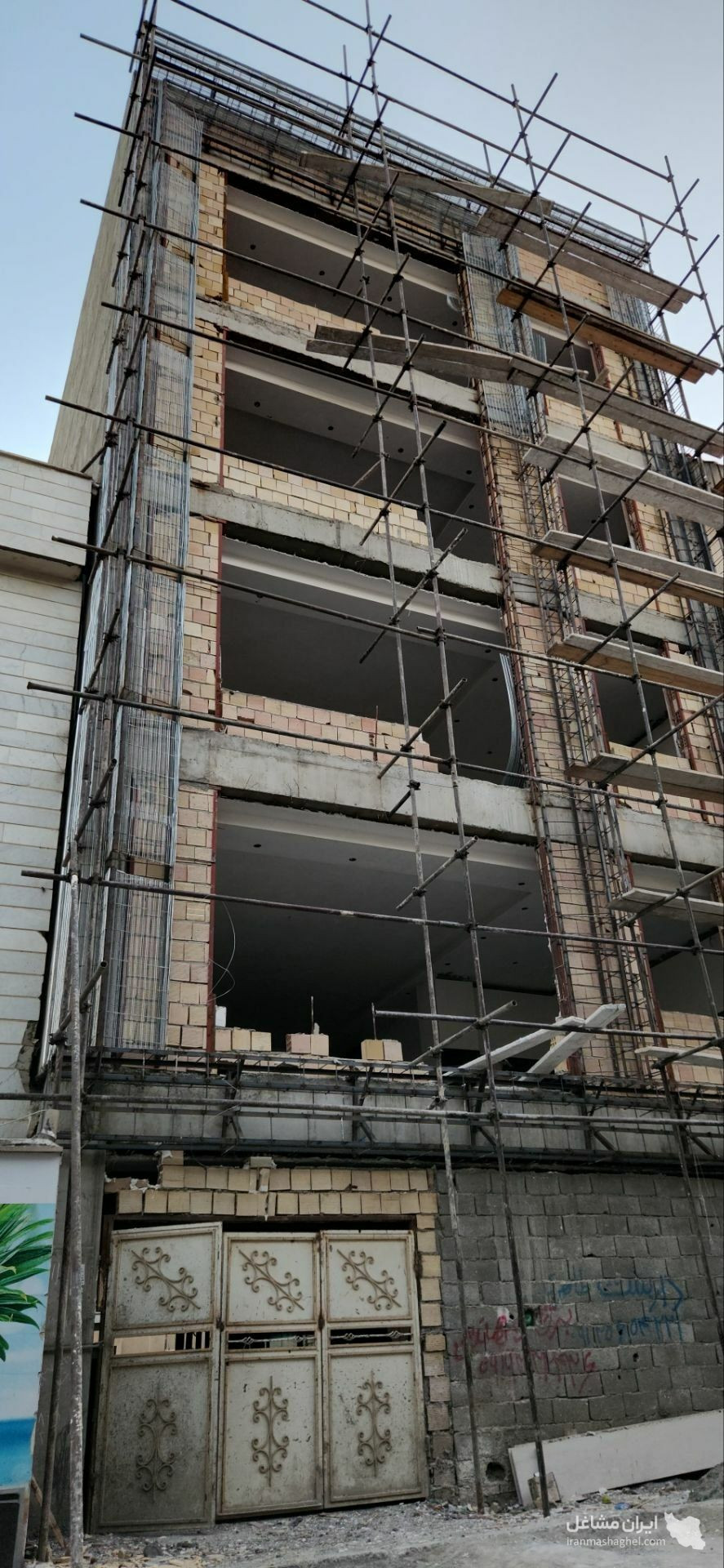 داربست فلزی علی در شهریار