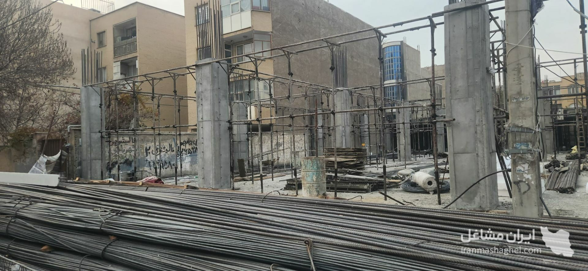 داربست فلزی علی در شهریار