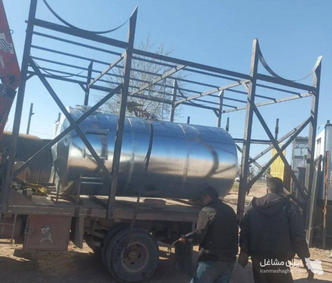 تانکرسازی برادران زمانی در قزوین