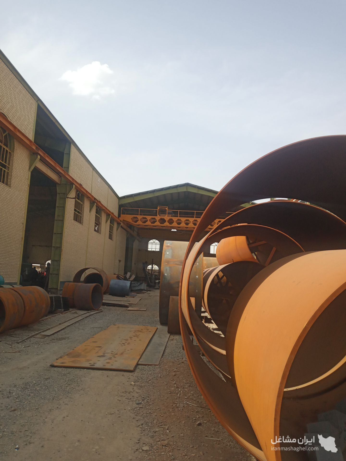 خدمات والس اکسپندر ورق لوله ۳ تا ۱۰ اینچ سازه فلزی اسدی در اصفهان