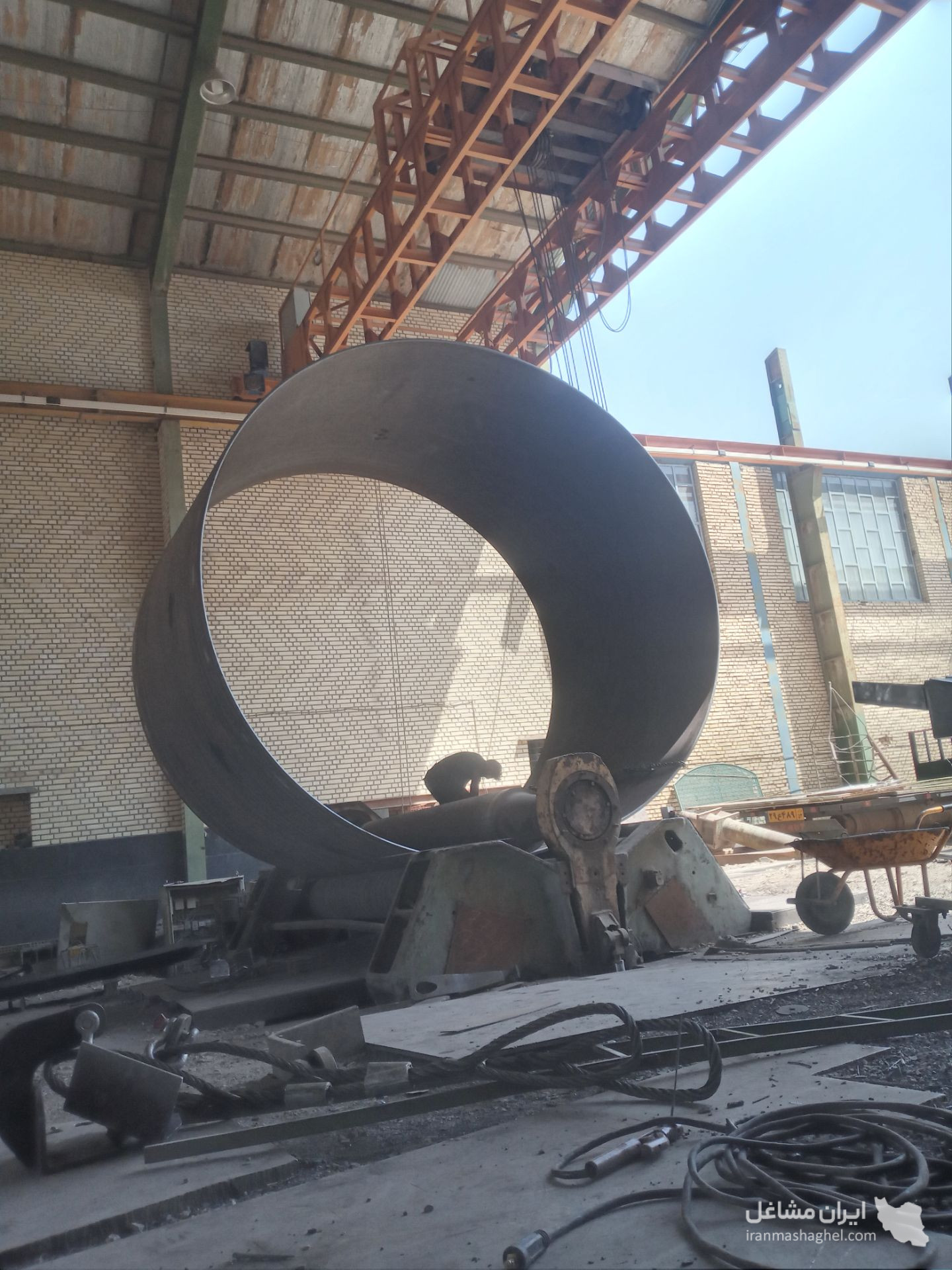 خدمات والس اکسپندر ورق لوله ۳ تا ۱۰ اینچ سازه فلزی اسدی در اصفهان