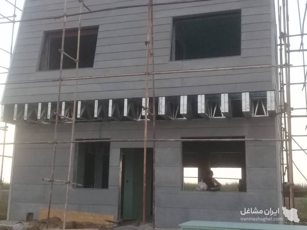 پیمانکاری و اجرای تخصصی سازه سبک LSF مهندس اصلی زاده در زنجان