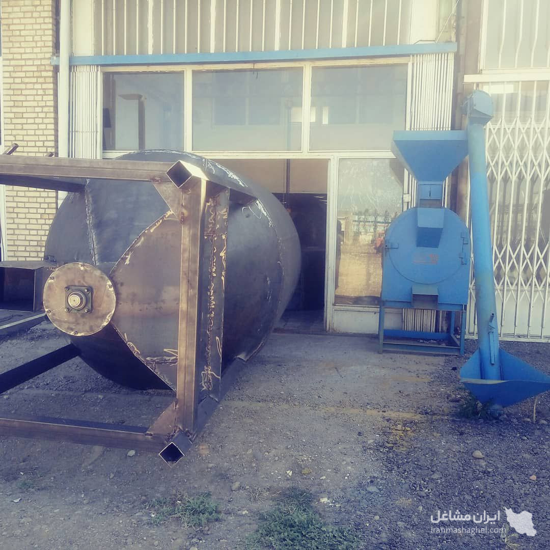 ساخت دستگاه اگزاست فن حلزونی صالح پاداشی در اردبیل