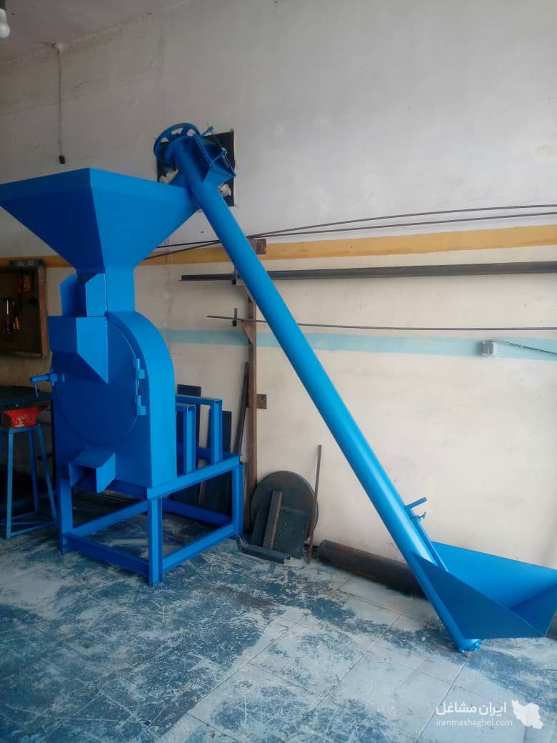 ساخت دستگاه اگزاست فن حلزونی صالح پاداشی در اردبیل