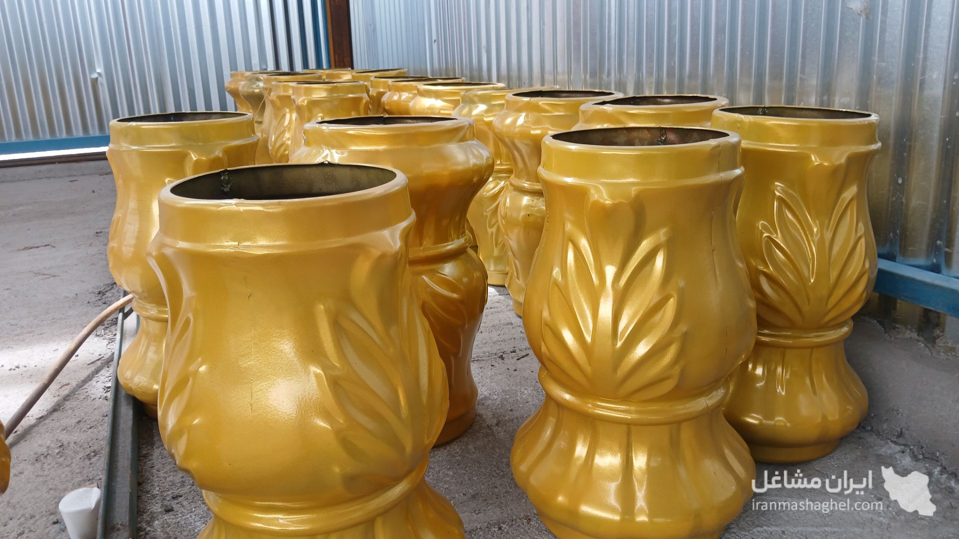 خدمات رنگ کوره ای و الکترواستاتیک برادران زنگی آبادی در کرمان