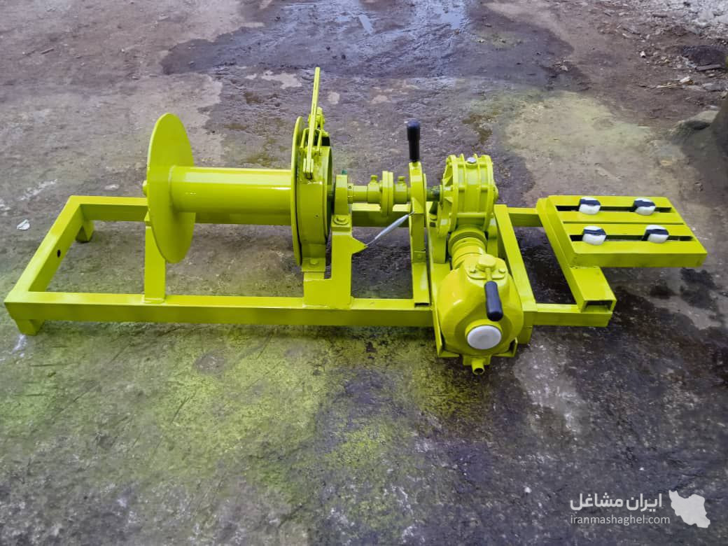تولید فروش وینچ و بالابر بادی و برقی صنعت تراش زارع در شیراز