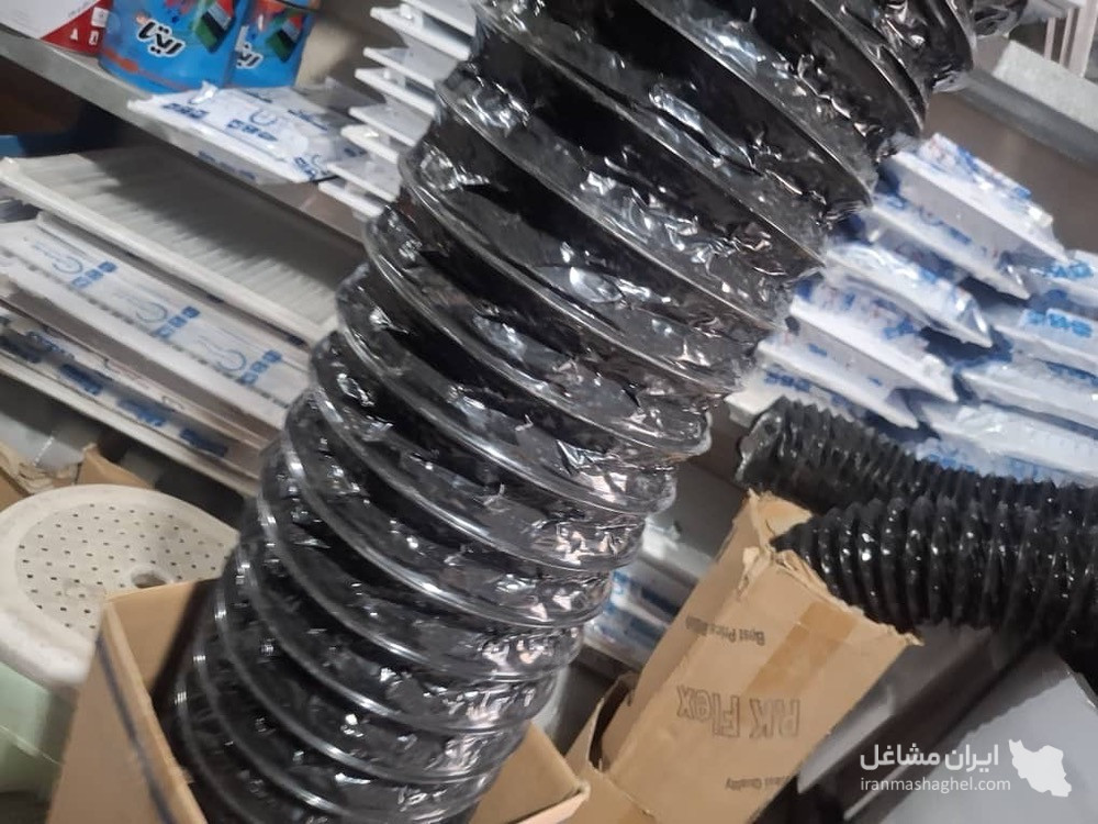 پخش و فروش کانال و لوله فلکسیبل هوا بوران تهویه رضایی در کرج