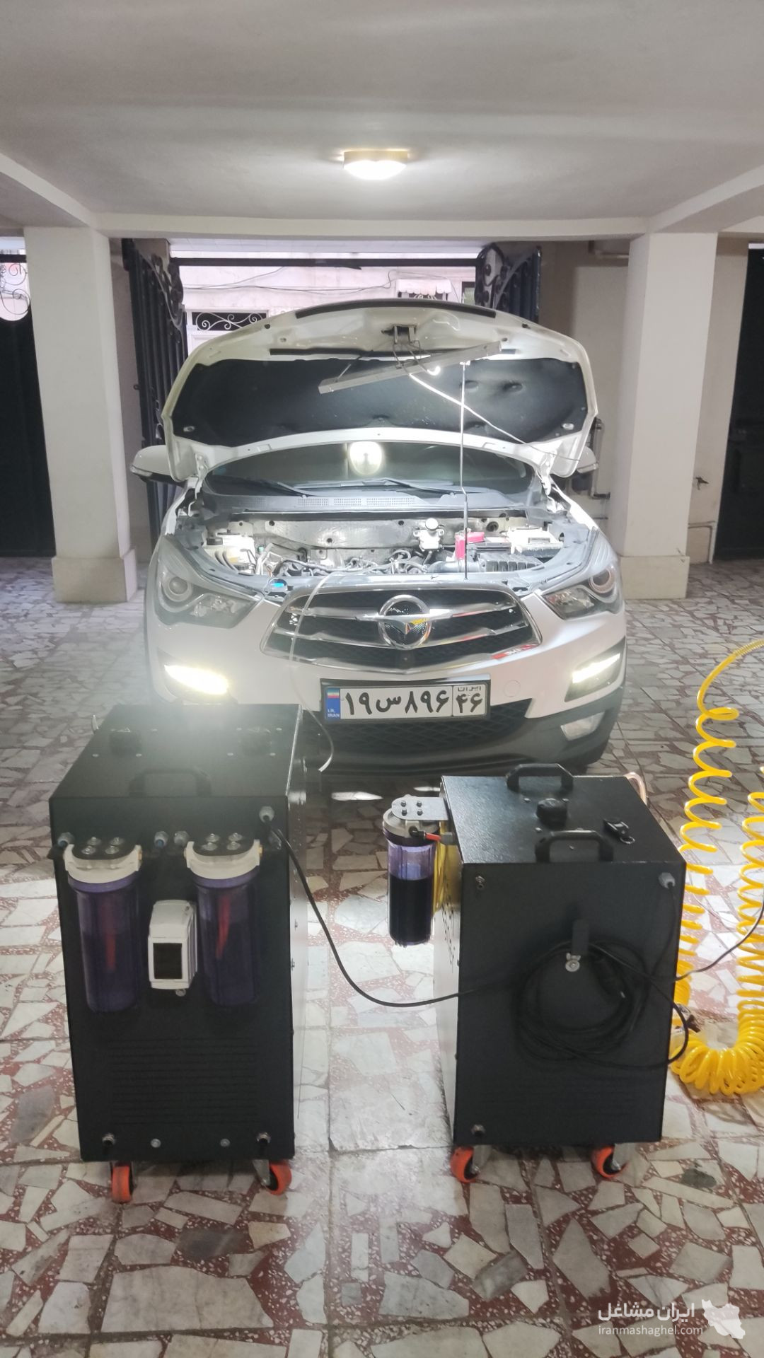 مرکز کربن زدایی موتور خودرو کربن رشت ذاکری در رشت